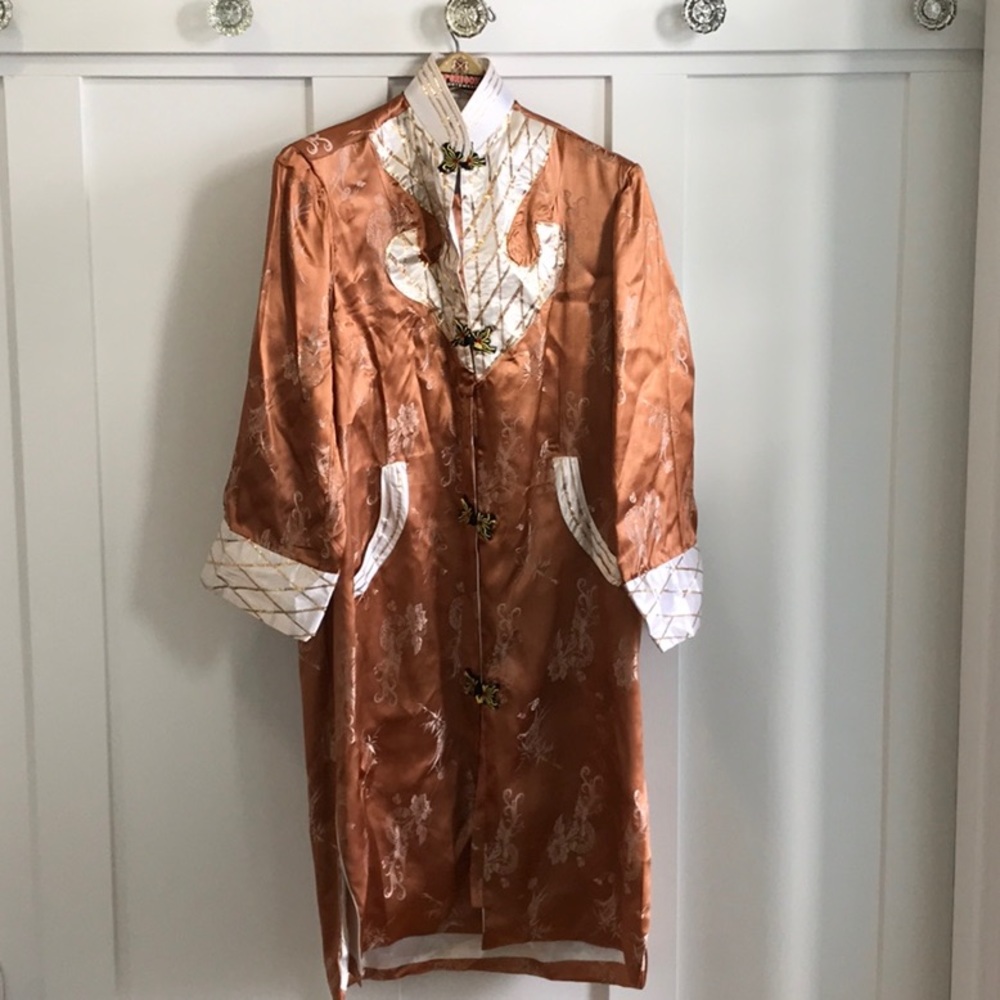 Vintage Japanese silk robe 1960’s